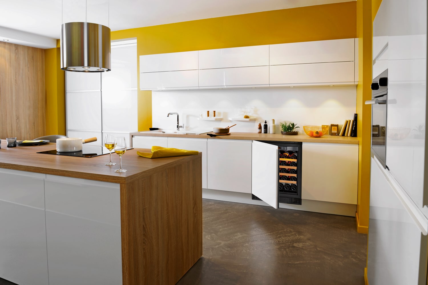 Compact S059 Pt O In Situ Yellow White Kitchen
