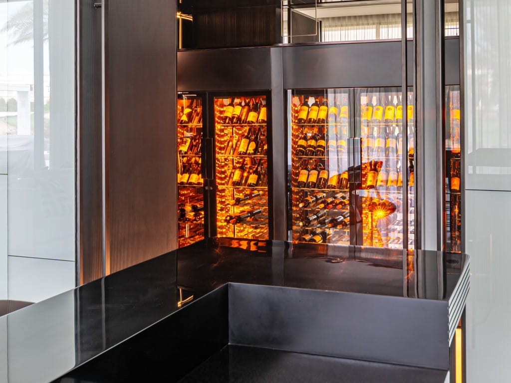 ShowCave wijnvitrine