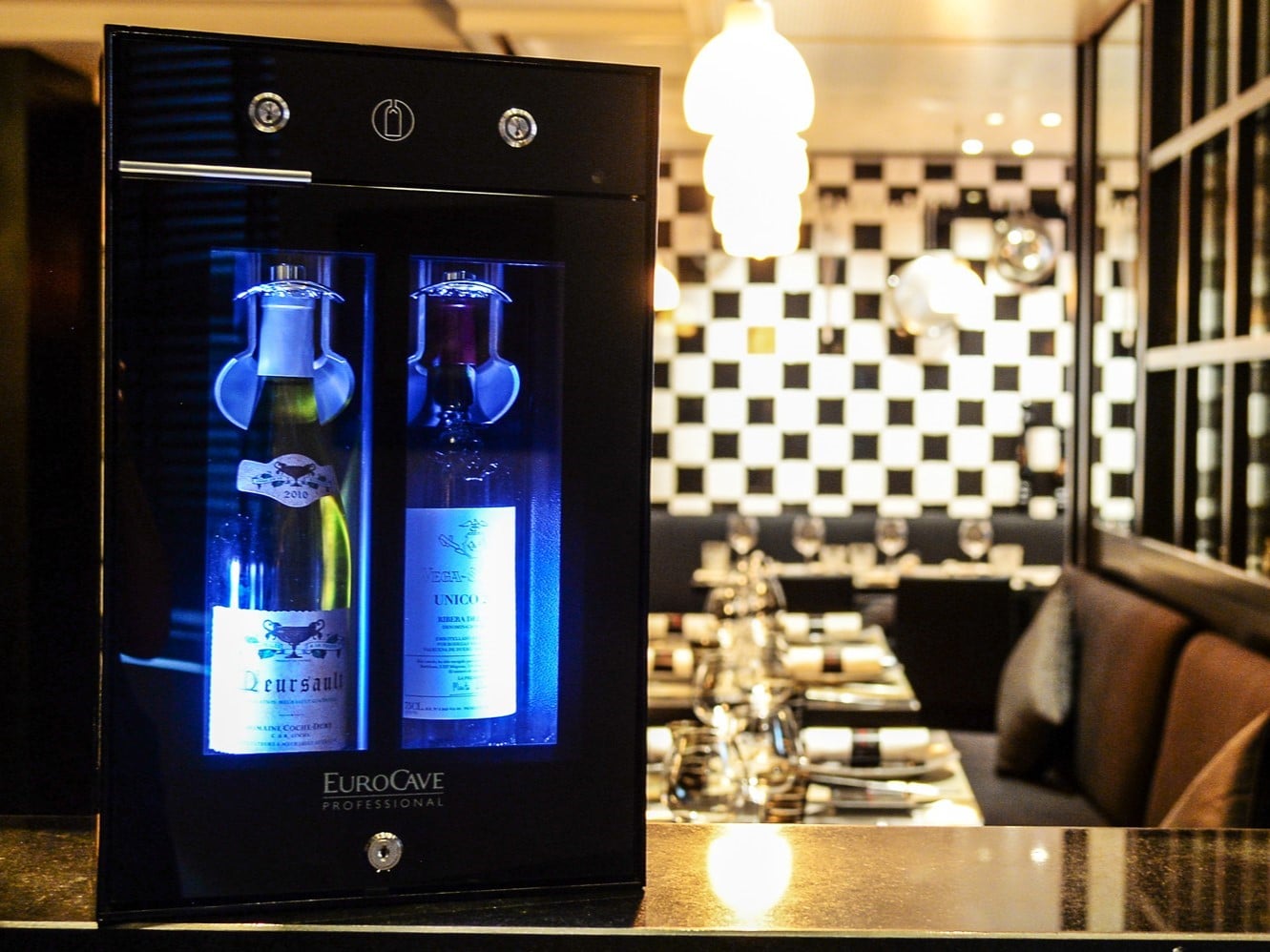Wine Bar wijn per glassysteem