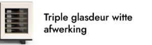 glasdeur witte ombouw