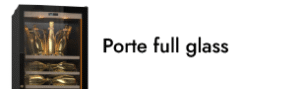 Porte vitrée pleine Champagne