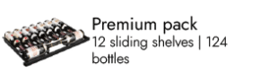 Premium pack - 124 bottles