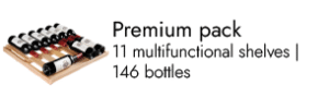 Premium pack - 146 bottles