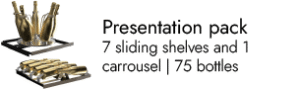 Presentation pack - 75 bottles