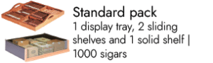 Standard package - 1000 cigars