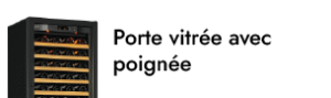 Porte vitrée Compact avec cadre