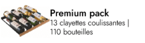 Pack Premium - 110 bouteilles