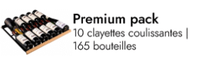 Pack Premium - 165 bouteilles