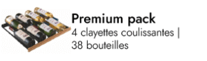 Pack Premium - 38 bouteilles