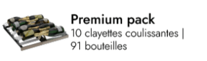 Pack Premium - 91 bouteilles