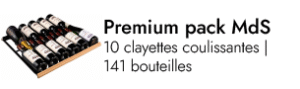 Pack Premium HvdS - 141 bouteilles
