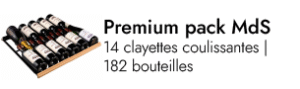 Pack Premium HvdS - 182 bouteilles
