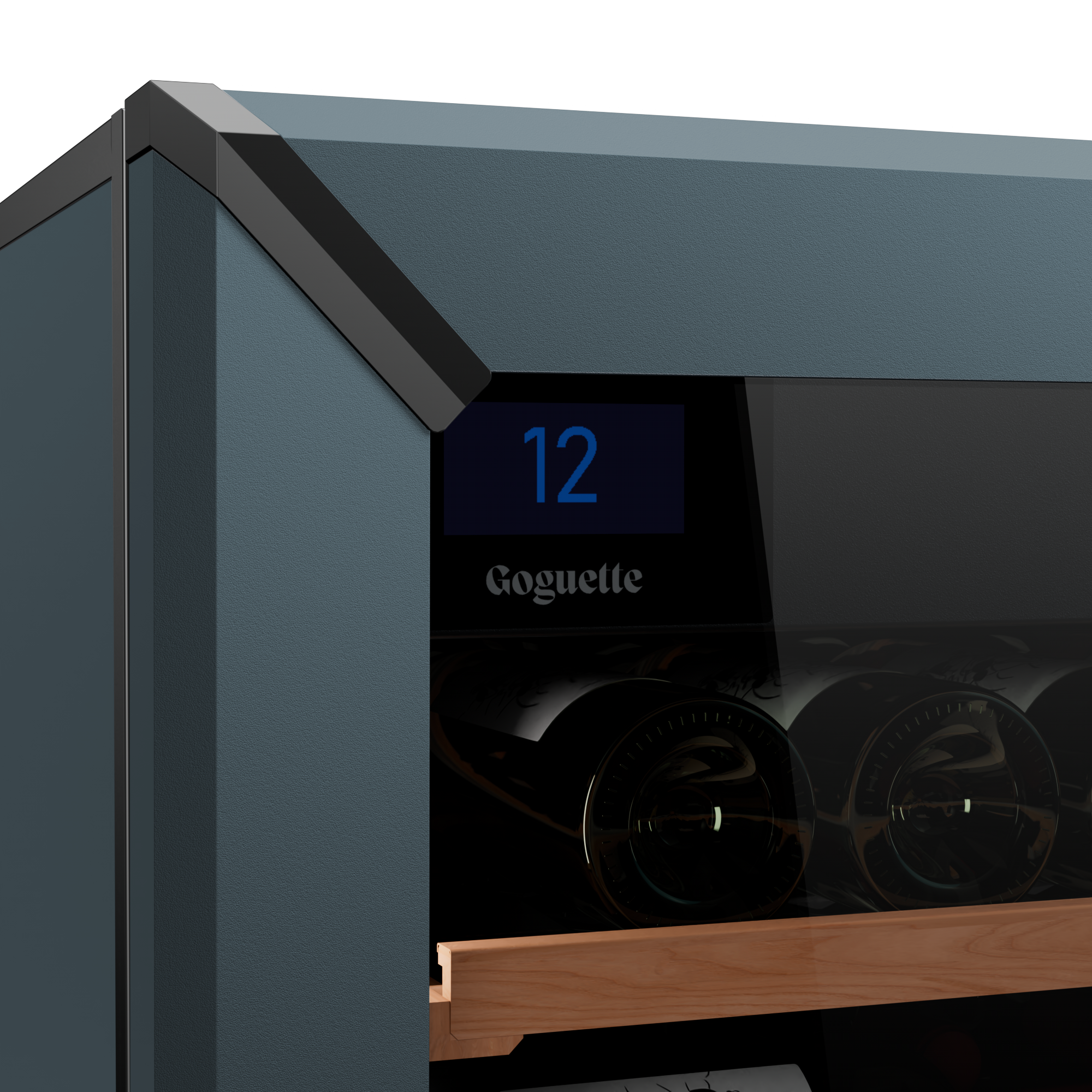 Goguette GMSL3TGDBLS - outletmodel 4 Goguette detail deur en display