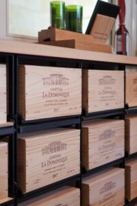 Modulorack in @chateau_ladominique, Bordeaux, Frankrijk